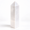 Natural white Selenite Tower crystal for energy cleansing and meditation