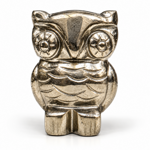 Iron Pyrite Owl